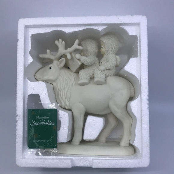 Department 56 Snowbabies “A Journey For Two By Caribou” - Picture 12 of 16